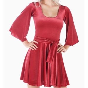 Blackmilk All that glitters red playsuit